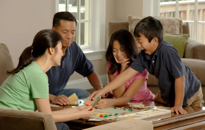 group of people beside coffee table