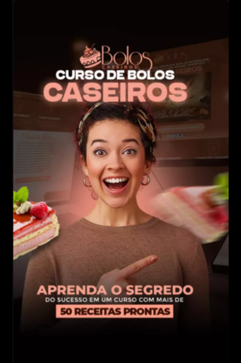 CDM Curso: Curso de Bolo Caseiro